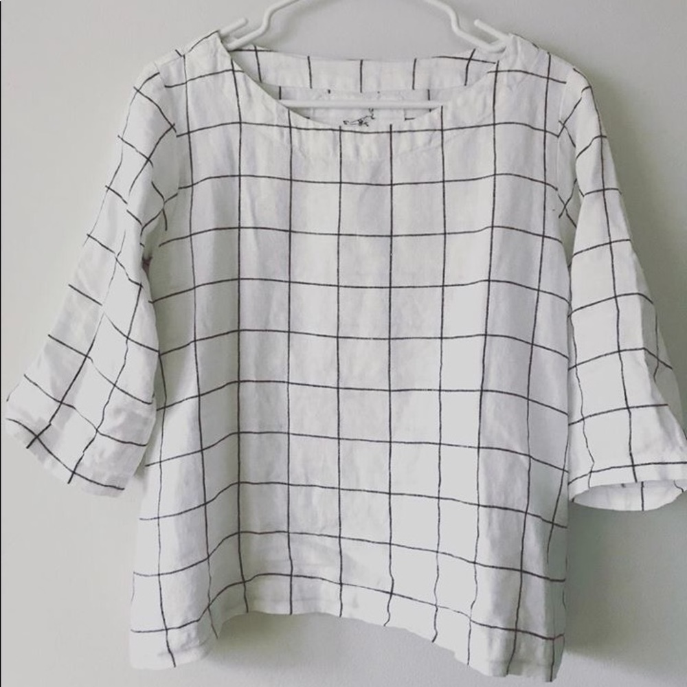 Not Perfect Linen January top